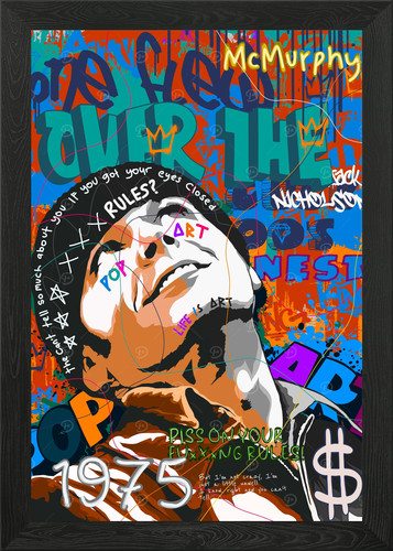 Gerahmtes wandbild poster - gerahmtes,