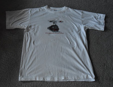 T-Shirt  Eisenbahn LOK  SOEG G.M weiß  "Mit der Bimmelbahn ins Zittauer Gebirge"