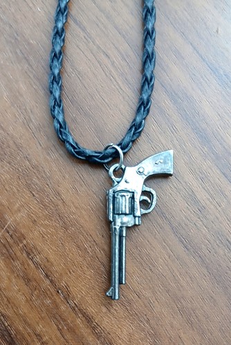 Halskette pistole necklace - halskette,
