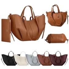 2025 Damen Fashion Wings Bucket Bag Rindsledertasche Tragetasche Große Kapazität