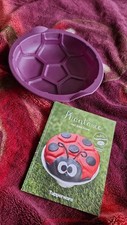 Tupperware Silikon Backform Fussball Phantasie Braun NEU OVP