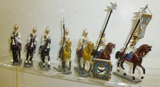 7 Zinnfiguren Heyde ? Preussen