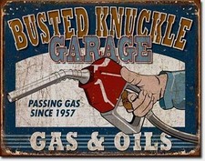 Tankstelle Schild 30 x 40