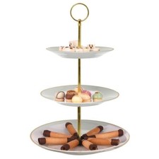 Etagere rund aus Keramik mit