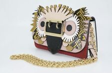 Burberry Handtasche, Mini Buckle Bag in Beasts, Leder, Eulentasche - Ungetragen!