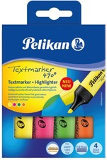 Pelikan Textmarker Stifte 4er