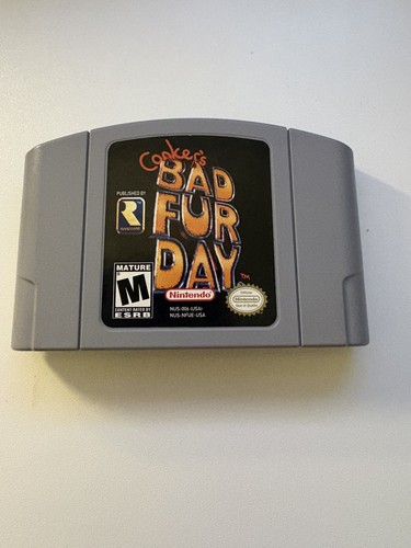 Conker bad fur day - bad, (nintendo