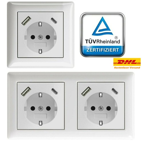 Steckdose mit usb c - steckdose,