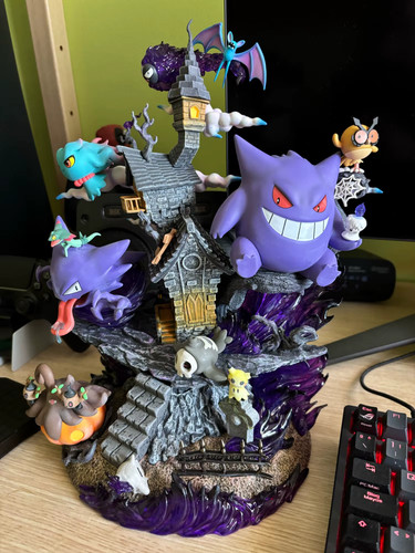 Pokemon figur gengar mimikyu - pokemon,