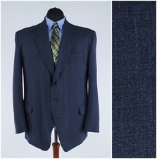 Mens Navy Blue Sport Coat 52R