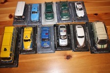 11 Polizei-Autos 1:43 Altaya