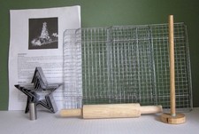 Backform zum Ausstechen für einen Weihnachtsbaum     Christbaum 12 teilig