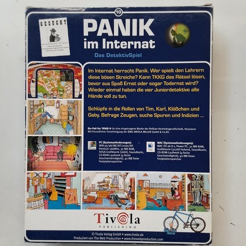 Tkkg panik internat - internat, pc
