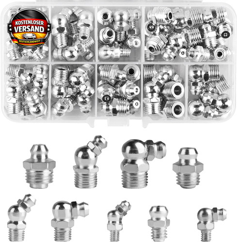 Schmiernippel set stück m6 - schmiernippel,
