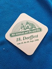 Bierdeckel 1998 Hittfeld - Astra