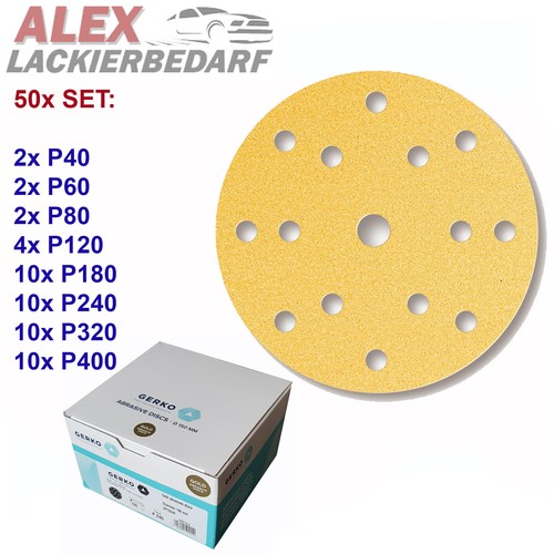 50x gerko exz schleifscheiben - 50x,