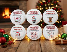 6er set magische handtücher - set,