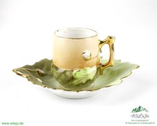 Sammlerobjekt Sammeltasse Eichel mit Blatt Teller Sammelteller Sammeln