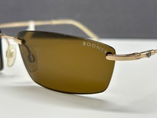 Bogner Titan Flex Sonnenbrille Herren 7223  Gold eckig * randlos