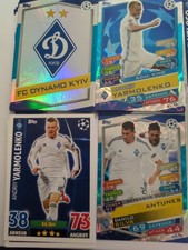 Topps Match Attax Champions League Dynamo Kiew 2000er Jahre Über 45 Karten 