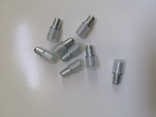 Steckbodenträger Bodenträger Regalbodenträger Ø 5 mm Metall Verzinkt 8 Stück