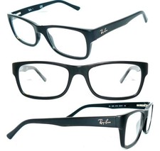 RAY BAN BRILLE SCHWARZ MATT RB 5268 5119 50 FASSUNG 5245 GESTELL 5169 ETUI 5428