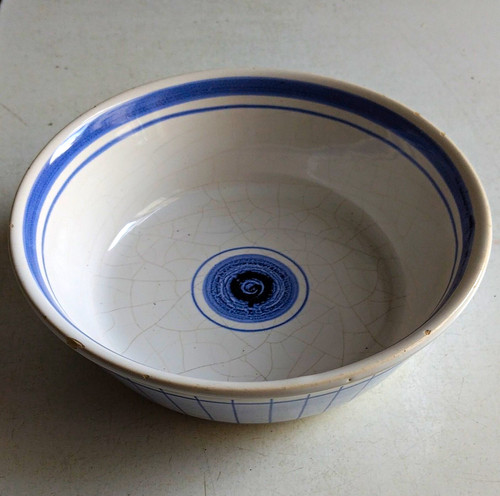 Runde keramik schale - keramik,