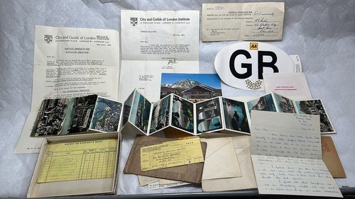 Vintage stadt und zündung - vintage,
