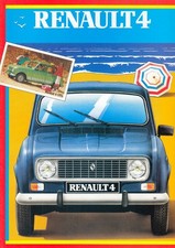 RENAULT 4 R4 Youngtimer TL GTL Prospekt Brochure 1983 44
