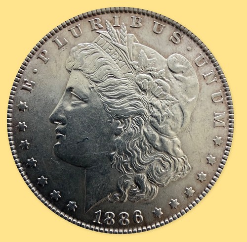 Morgan dollar 1886 usa - morgan,