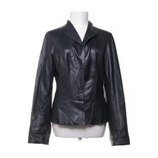 Prandina, Ledersacko, Größe: 48, Schwarz, Leder, Einfarbig, Damen -QyO