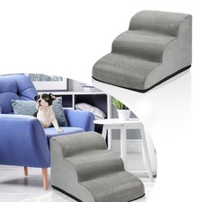 Hundetreppe Tragbare Hunderampe Einsteighilfe Petwalk Tiertreppe 3/4-stufige