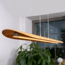 ELOBRA LED-Pendelleuchte Colombia XL - Eiche Massiv