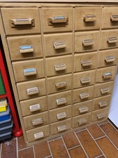 Apothekerschrank, Holzschrank 