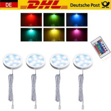 12V RGB LED Beleuchtung Unterbau Vitrine Regal Schrank Möbelleuchte Lichtleiste