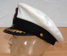 Marine Kapitän Schirmmütze - Bundeswehr  Mütze Offizier  Gr. 55 Albert Kempf