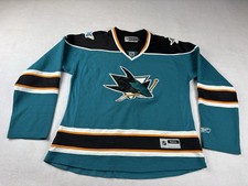 San Jose Sharks Damen Hockey Trikot XL Reebok NHL Original