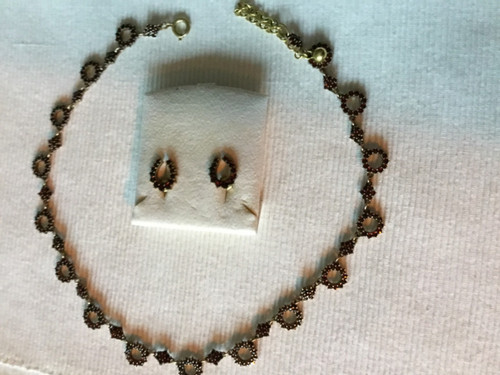 Vintage granatschmuck - vintage,