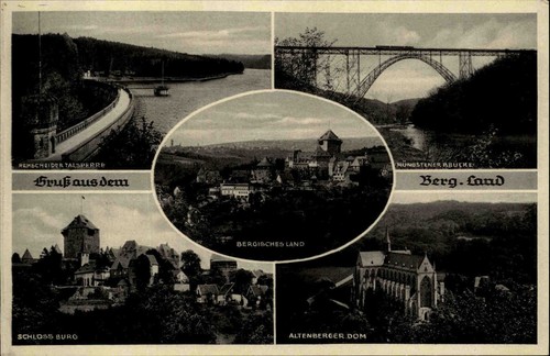 Burg bergisches land - land, 1936