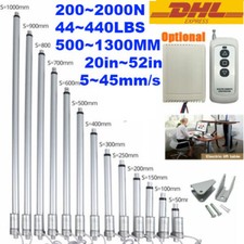 DC 12V 500mm~1300mm 2000N Elektrischer Linearantrieb Linearmotor Linear Actuator