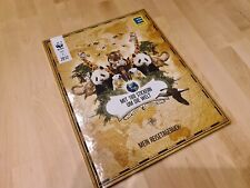 Stickeralbum Sammelalbum Edeka WWF - Mit 180 Stickern um die Welt - komplett !