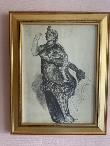 Zeichnung galionsfigur von - zeichnung,