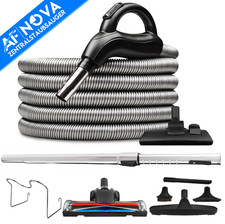 SILVER SAUGSCHLAUCHSET Ein/Aus Griff + Stecker 360° drehend ZENTRALSTAUBSAUGER