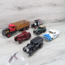 DIVERSE MARKEN - ca. 1:35 - 6-tlg. LKW-Konvolut für Bastler - #D13313