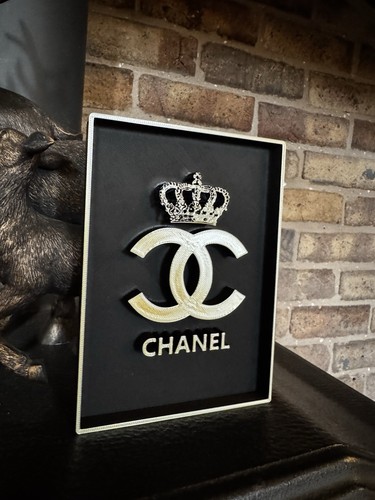 Dekoratives chanel schild - dekoratives,