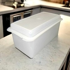 TUPPERWARE VINTAGE BROT-BEHÄLTER FARBLOS BROTKORB