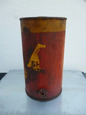 SHELL AUTOOEL Motoroelfaß RHENANIA-OSSAG MINERALOELWERKE AG 1930er Jahre   Rar! 