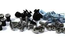 Triumph Daytona 675 675R 2006-2012 Edelstahl Verkleidung & Frontscheibe Zz Set