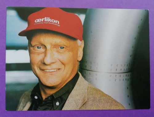 Autogrammkarte niki lauda - autogrammkarte,