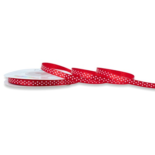 6mm satinband 25m punkten - 25m,